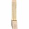 Ekena Millwork Portland Rough Sawn Timber Gable Bracket, Douglas Fir, 72"W x 24"H x 4"D x 6"F, 8/12 Pitch GBW072X24X0406POR00RDF - alternate 4